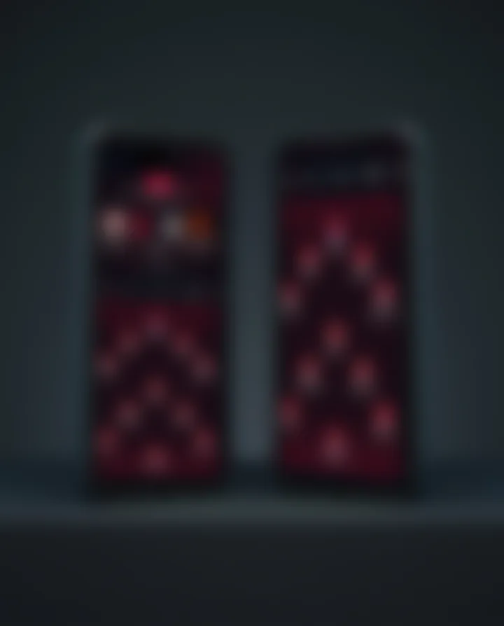 Zwei Handys mit verwischten Screens: ein vertrauliches Projekt für Red Bull Salzburg