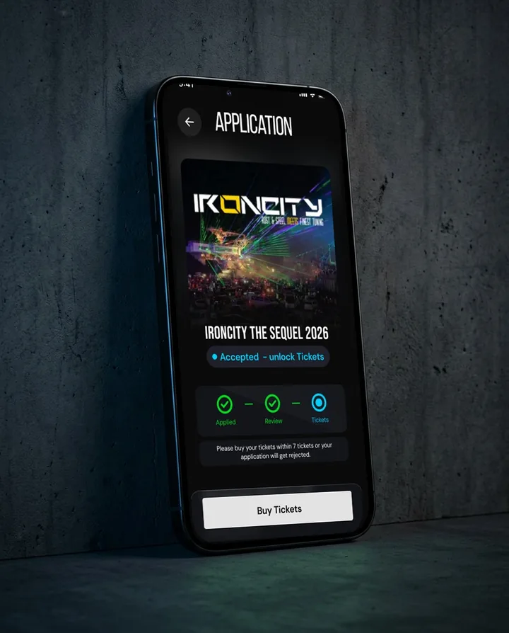 DeepDays: Bewerbung für IronCity mit Ticketkauf