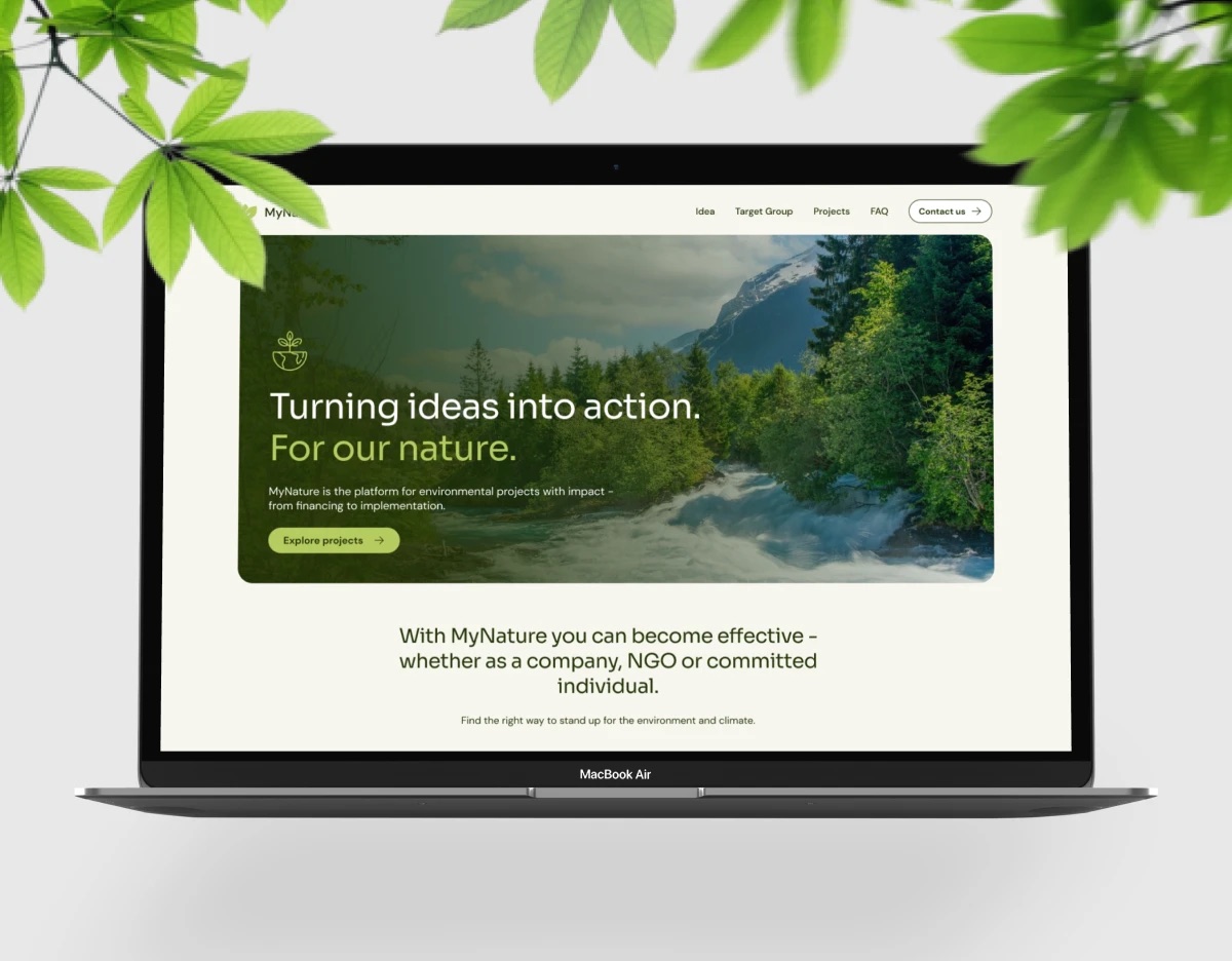 MyNature website