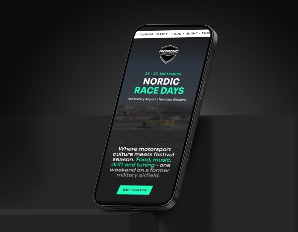 Nordic Race Days website