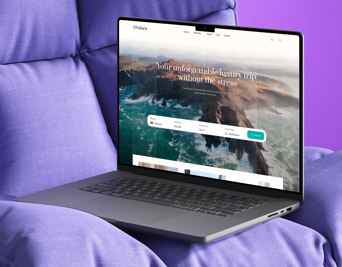 Solara travel website
