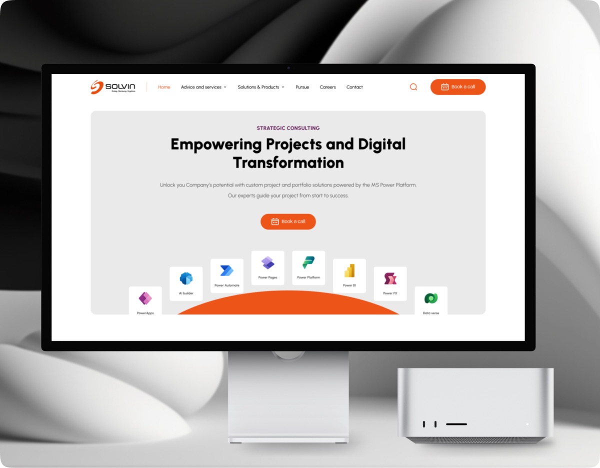 Solvin website